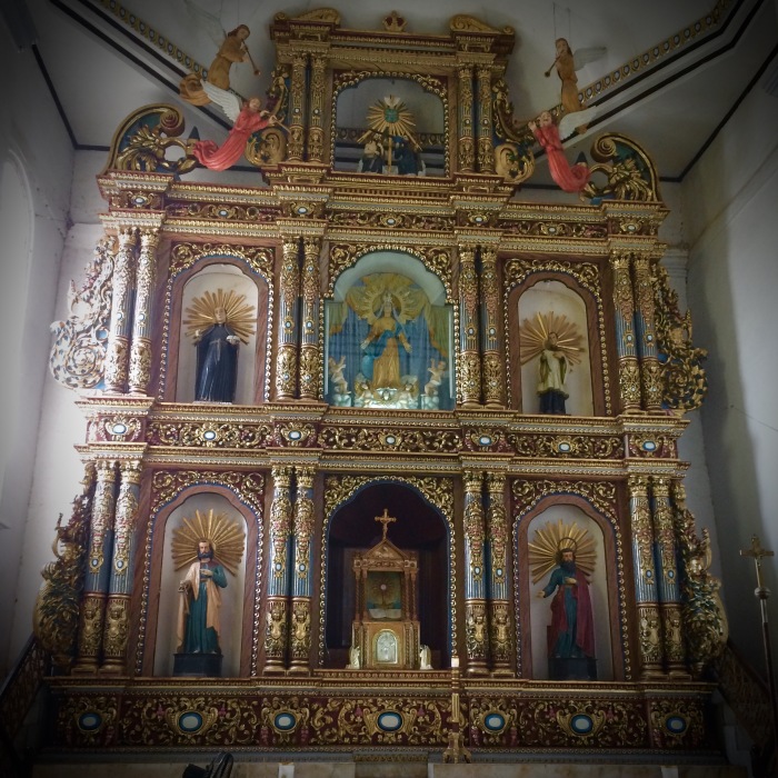 Retablo of Our Lady of the Assumption, Maragondon, Cavite. Photo: Fr. Jboy Gonzales SJ