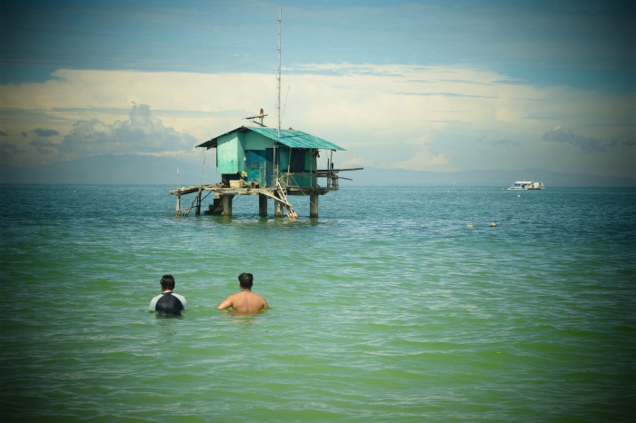 Fra-and and Bok faces the marine sanctuary of Agutayan Island. Photo: Fr. Jboy Gonzales SJ